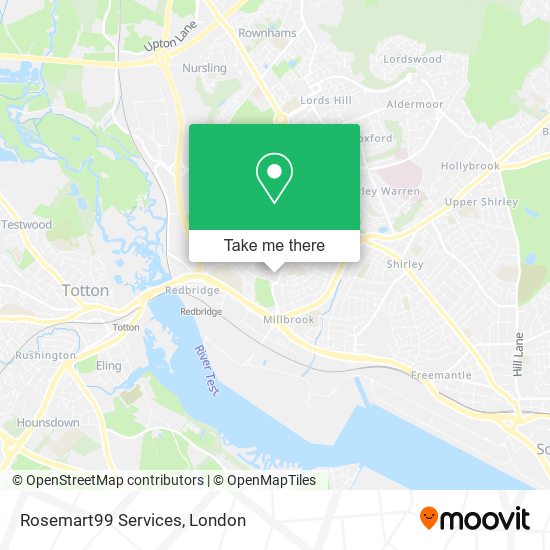 Rosemart99 Services map