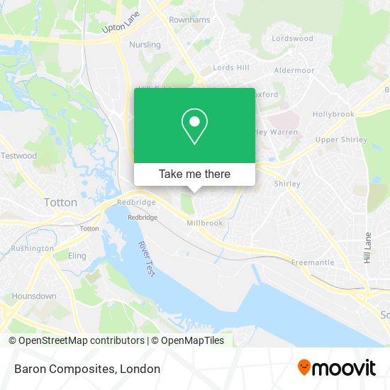 Baron Composites map