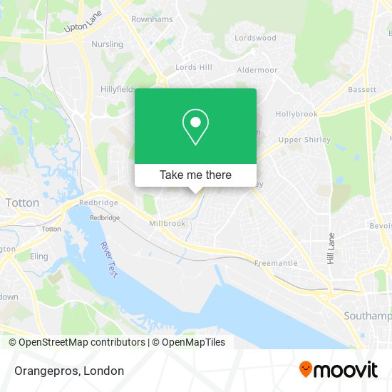 Orangepros map