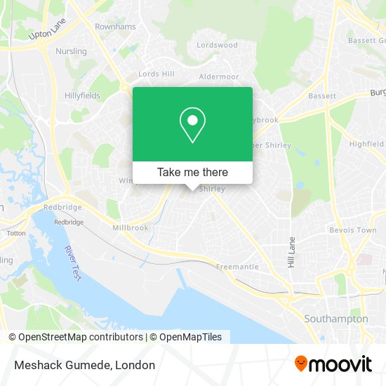 Meshack Gumede map