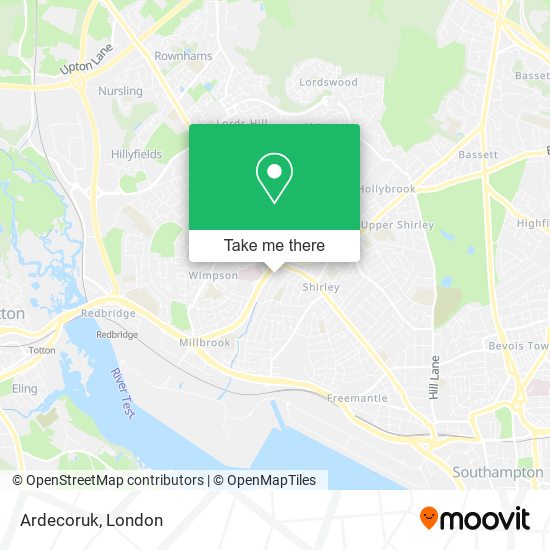 Ardecoruk map