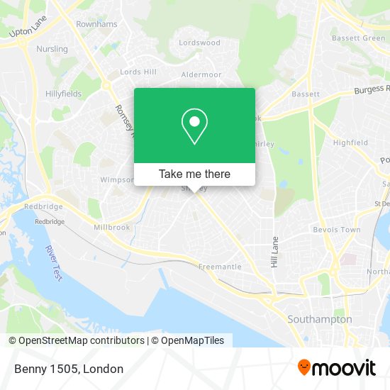Benny 1505 map