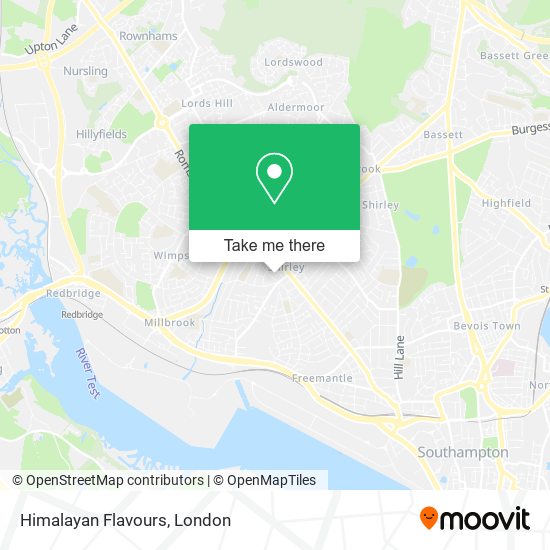 Himalayan Flavours map