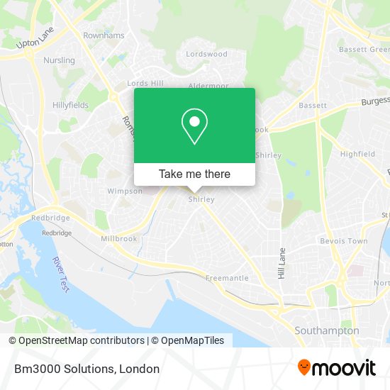 Bm3000 Solutions map