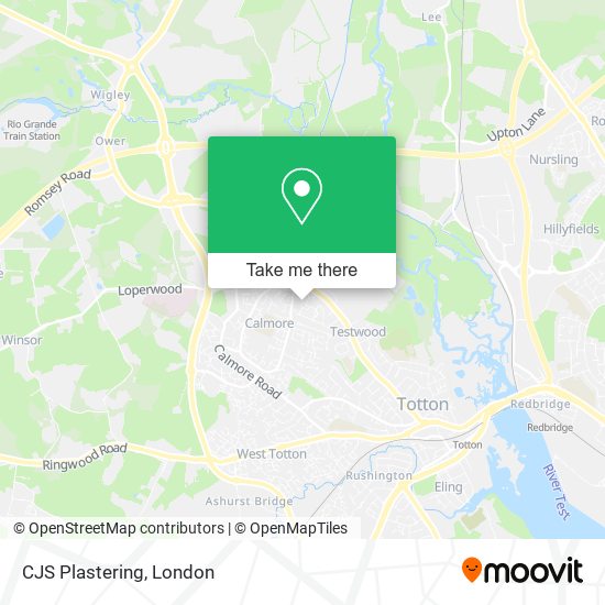 CJS Plastering map