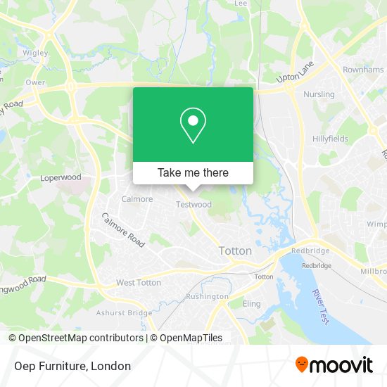 Oep Furniture map