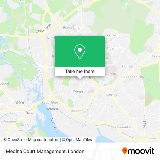 Medina Court Management map