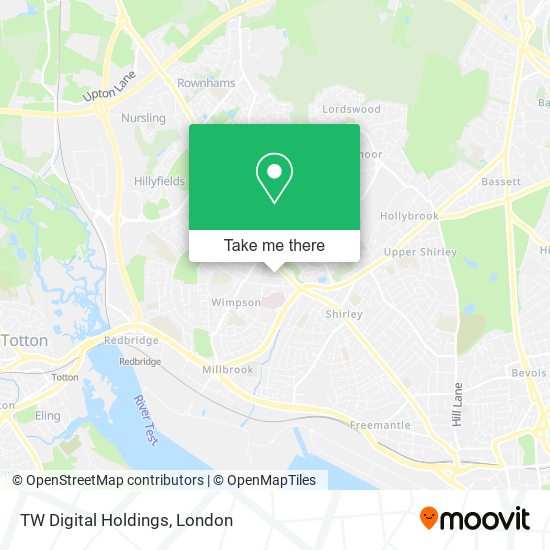 TW Digital Holdings map