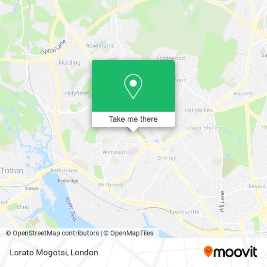 Lorato Mogotsi map