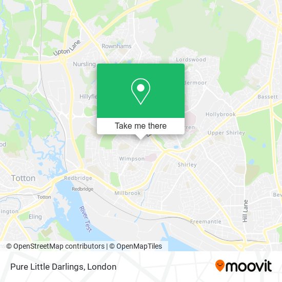 Pure Little Darlings map