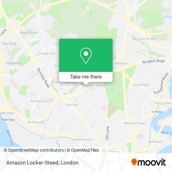 Amazon Locker-Steed map