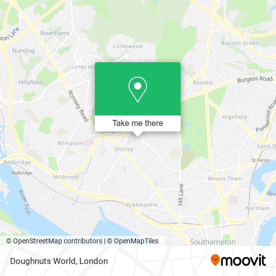 Doughnuts World map