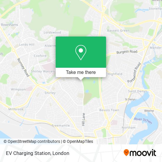 EV Charging Station map