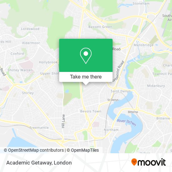 Academic Getaway map