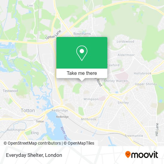 Everyday Shelter map
