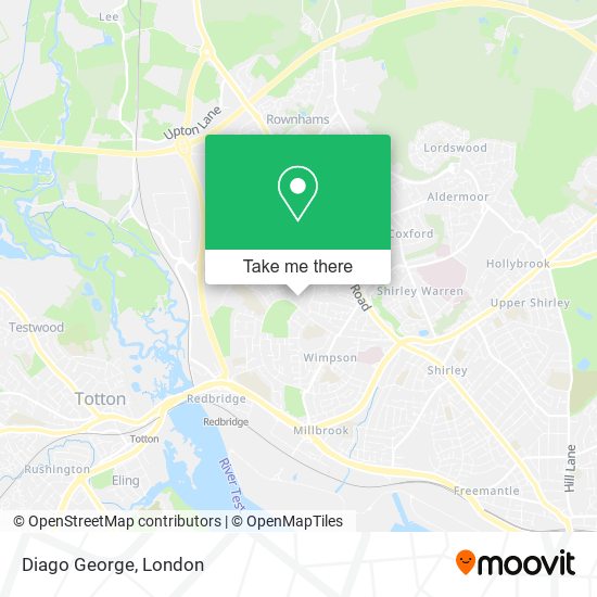 Diago George map