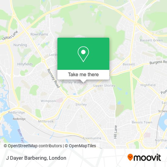 J Dayer Barbering map