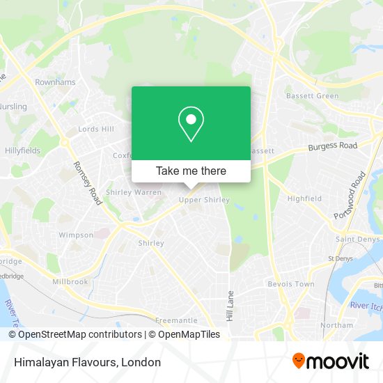 Himalayan Flavours map