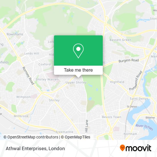 Athwal Enterprises map