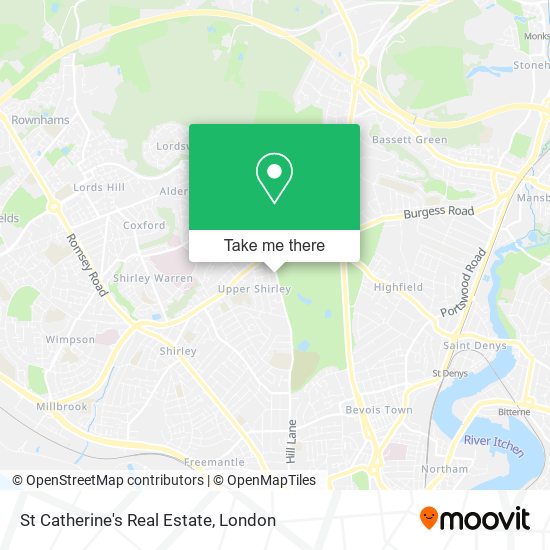 St Catherine's Real Estate map