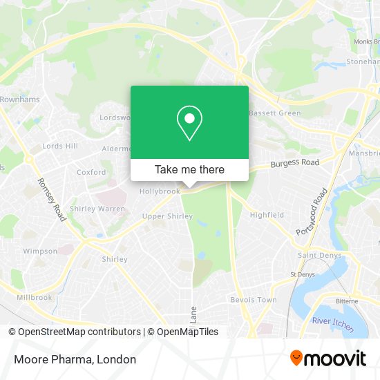 Moore Pharma map
