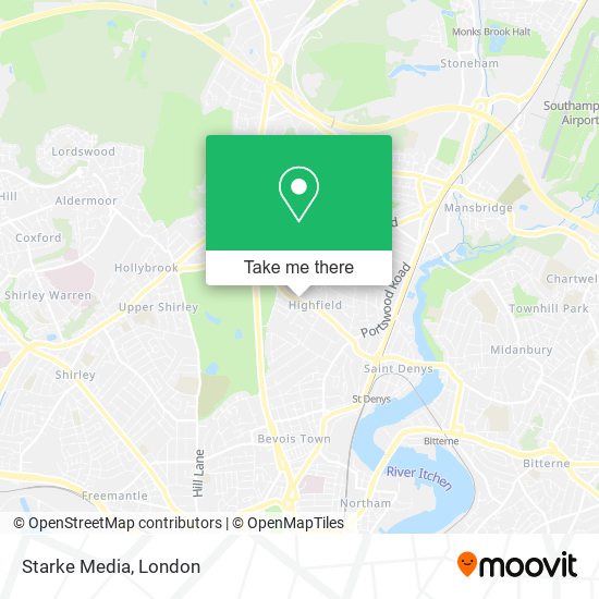 Starke Media map