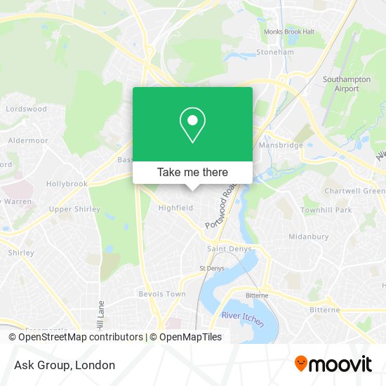 Ask Group map