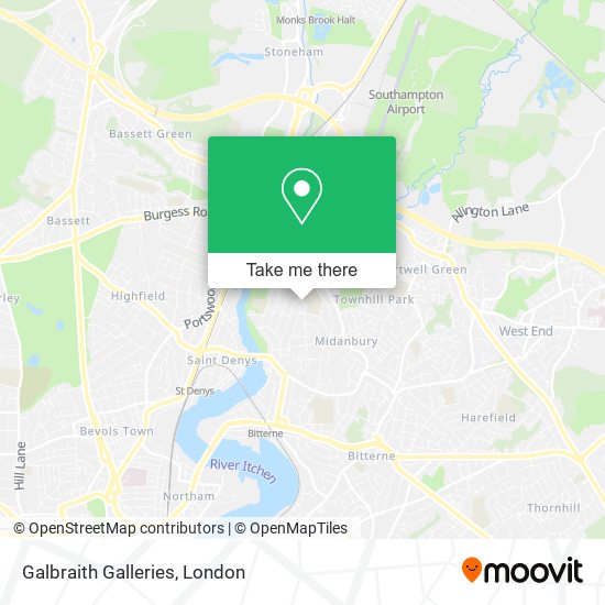 Galbraith Galleries map