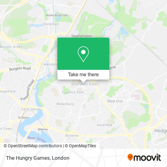 The Hungry Games map