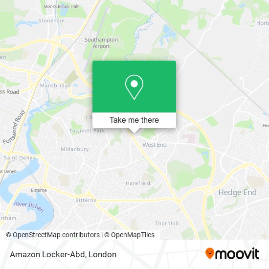 Amazon Locker-Abd map