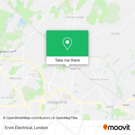 Ervin Electrical map