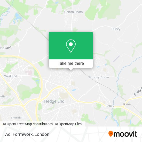 Adi Formwork map