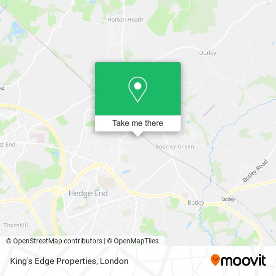 King's Edge Properties map