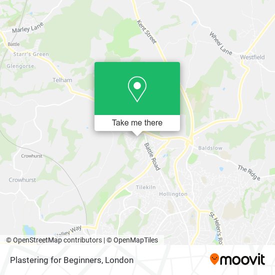 Plastering for Beginners map