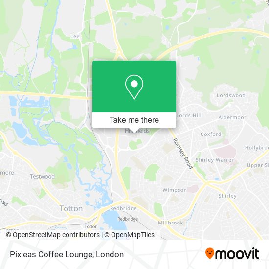 Pixieas Coffee Lounge map