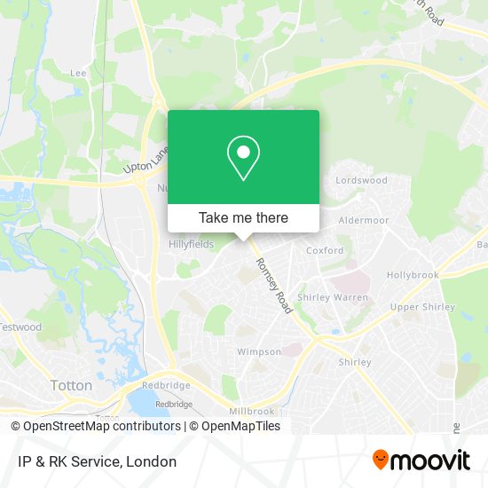 IP & RK Service map