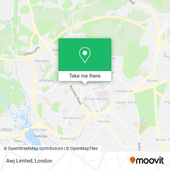 Awj Limted map