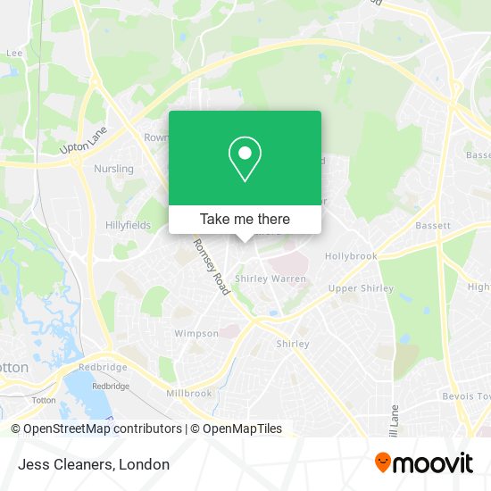 Jess Cleaners map