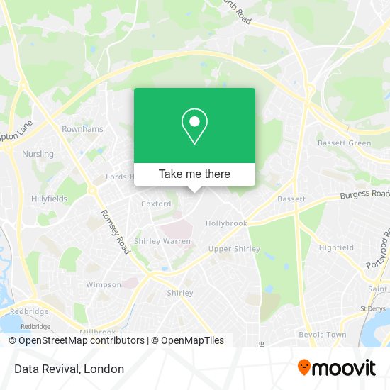 Data Revival map