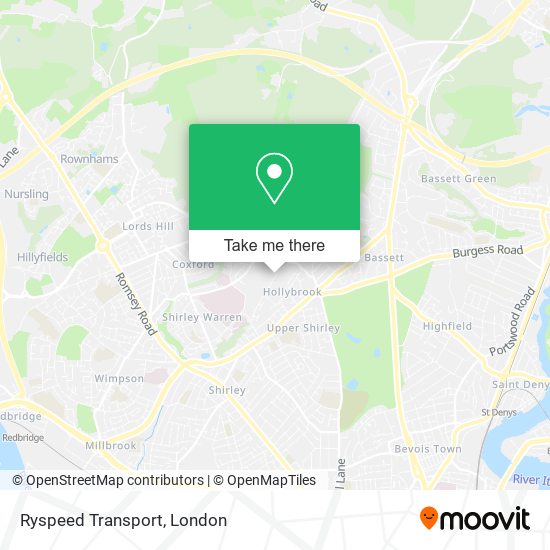 Ryspeed Transport map