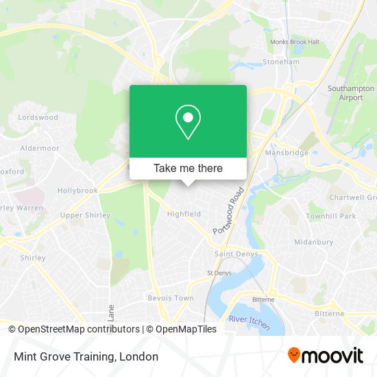 Mint Grove Training map