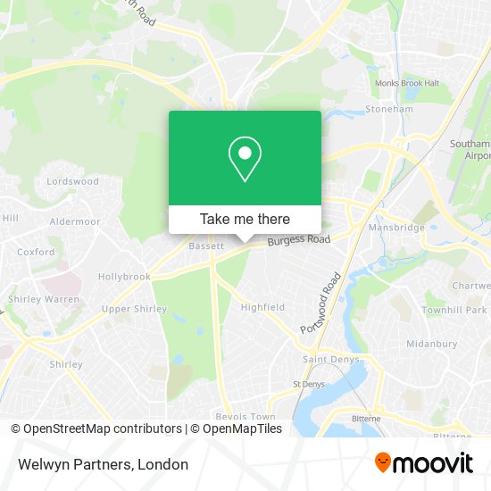 Welwyn Partners map