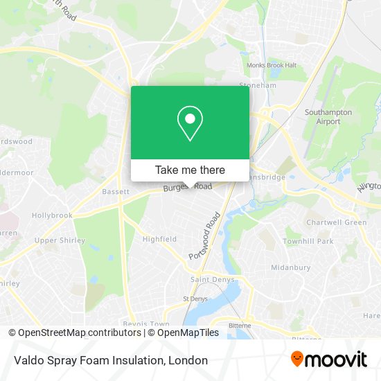 Valdo Spray Foam Insulation map