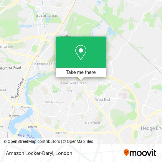 Amazon Locker-Daryl map