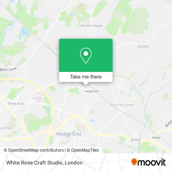 White Rose Craft Studio map