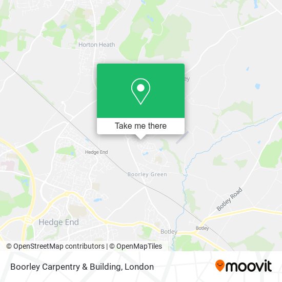 Boorley Carpentry & Building map