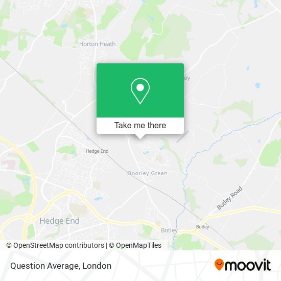Question Average map