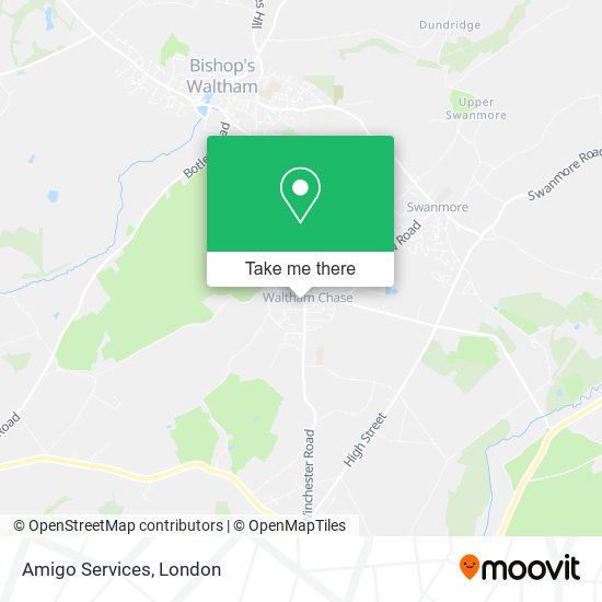 Amigo Services map