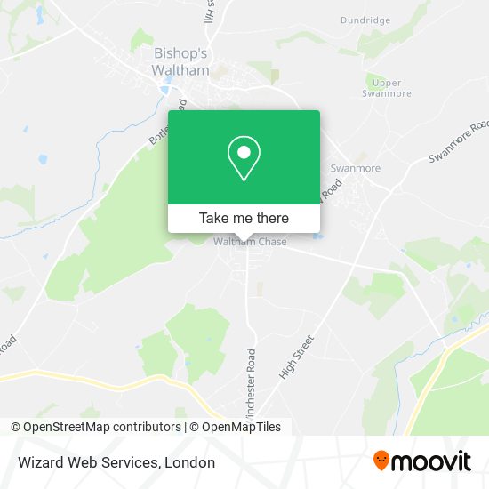 Wizard Web Services map