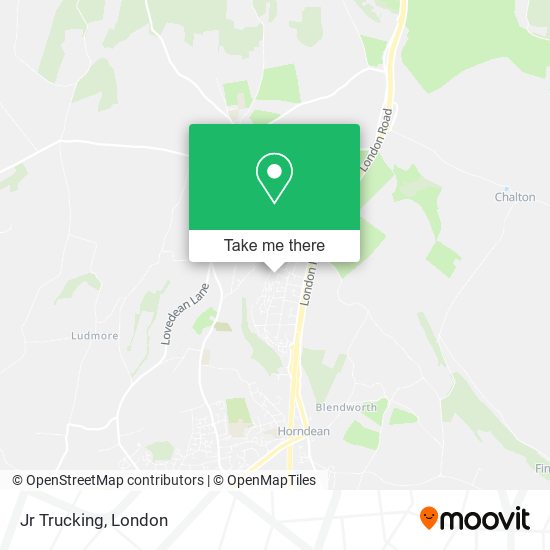 Jr Trucking map